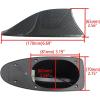 imageAMSPRAC Car Shark Fin Antenna CoversCar Roof Aerial Base with Radio AMFM Signal Funcitonal Car Antenna Topper CoversExterior Shark Fin Antenna ReplacementCarbon Fiber Look