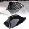 imageAMSPRAC Car Shark Fin Antenna CoversCar Roof Aerial Base with Radio AMFM Signal Funcitonal Car Antenna Topper CoversExterior Shark Fin Antenna ReplacementCarbon Fiber Look