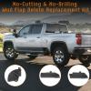 imageMud Flap Delete Fit for Chevy Silverado 2500HD 3500HD 20202025Front Rear Splash Mud Guards Fender Replacement Kit Exterior AccessoriesAll Weather Mud Flap ProtectorsNo Drill RequiredABS6PCS