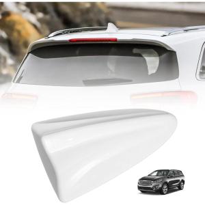 imageShark Fin Antenna CoverCar Roof Antenna Shell Compatible with for Kia Sorento wGPS 2016 2017 201896210C6110EBShark Fin Antenna Cap Lid ReplacementNo 3mm AdhesiveGlossy BlackGlossy White