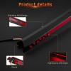 imageLED High Mount Stop LightsTrunk Lid Third Brake Light compatible with Toyota Corolla L LE SE XSE XLE SedanHybrid 202020243rd Brake Light Strip wSequential Turn Signal Lamps Assembly