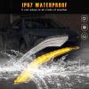 imageLED Fog LightDaytime Running Fog Light AssemblyAmberWhiteBlue DRL Fog Light Replacement fit for Toyota Corolla L LE XLE Hybrid 2020 2021 2022Front Bumper Fog Lamp WWiring Harness2PCS