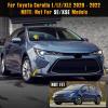 imageLED Fog LightDaytime Running Fog Light AssemblyAmberWhiteBlue DRL Fog Light Replacement fit for Toyota Corolla L LE XLE Hybrid 2020 2021 2022Front Bumper Fog Lamp WWiring Harness2PCS