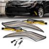 imageLED Fog LightDaytime Running Fog Light AssemblyAmberWhiteBlue DRL Fog Light Replacement fit for Toyota Corolla L LE XLE Hybrid 2020 2021 2022Front Bumper Fog Lamp WWiring Harness2PCS