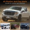 imageMud Flap Delete Compatible with GMC Sierra 1500 20192025Front and Rear Mud Guards Replacement Kit Exterior AccessoriesAll Weather Mud Flap ProtectorsNo CuttingNo DrillingABS6PCS
