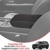 image:imageCenter Console Armrest Cover Compatible with Honda Pilot 2023 2024 2025 2026 Ridgeline Passport 20242026 Armrest Pad Lid CushionCenter Console Protector Pad Red StitchingRed Stitching