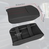 image:imageCenter Console Armrest Cover Compatible with Honda Pilot 2023 2024 2025 2026 Ridgeline Passport 20242026 Armrest Pad Lid CushionCenter Console Protector Pad Red StitchingRed Stitching