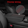 image:imageCenter Console Armrest Cover Compatible with Honda Pilot 2023 2024 2025 2026 Ridgeline Passport 20242026 Armrest Pad Lid CushionCenter Console Protector Pad Red StitchingRed Stitching