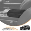 image:imageCenter Console Armrest Cover Compatible with Honda Pilot 2023 2024 2025 2026 Ridgeline Passport 20242026 Armrest Pad Lid CushionCenter Console Protector Pad Red StitchingWhite Stitching