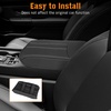 image:imageCenter Console Armrest Cover Compatible with Honda Pilot 2023 2024 2025 2026 Ridgeline Passport 20242026 Armrest Pad Lid CushionCenter Console Protector Pad Red StitchingWhite Stitching
