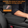 image:imageCenter Console Armrest Cover Compatible with Honda Pilot 2023 2024 2025 2026 Ridgeline Passport 20242026 Armrest Pad Lid CushionCenter Console Protector Pad Red StitchingWhite Stitching