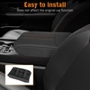 image:imageCenter Console Armrest Cover Compatible with Honda Pilot 2023 2024 2025 2026 Ridgeline Passport 20242026 Armrest Pad Lid CushionCenter Console Protector Pad Red StitchingOrange Stitching
