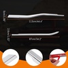 image:imageExterior Door Window Molding Trims fit for Ford F150 Supercrew 20212025Door Window Bottom Sill Weatherstrip CoversSeal Belt Weather Stripping Decor3MM Adhesiver4PCS ChromeChrome20212025