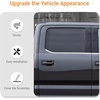 image:imageExterior Door Window Molding Trims fit for Ford F150 Supercrew 20212025Door Window Bottom Sill Weatherstrip CoversSeal Belt Weather Stripping Decor3MM Adhesiver4PCS ChromeChrome20152020