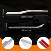 image:imageExterior Door Window Molding Trims fit for Ford F150 Supercrew 20212025Door Window Bottom Sill Weatherstrip CoversSeal Belt Weather Stripping Decor3MM Adhesiver4PCS ChromeChrome20152020