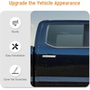 image:imageExterior Door Window Molding Trims fit for Ford F150 Supercrew 20212025Door Window Bottom Sill Weatherstrip CoversSeal Belt Weather Stripping Decor3MM Adhesiver4PCS ChromeGlossy Carbon Fiber Look20212025